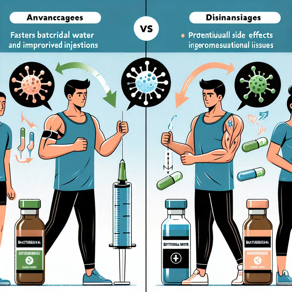Integrare l’acqua battericida per iniezioni nella dieta degli sportivi: vantaggi e svantaggi