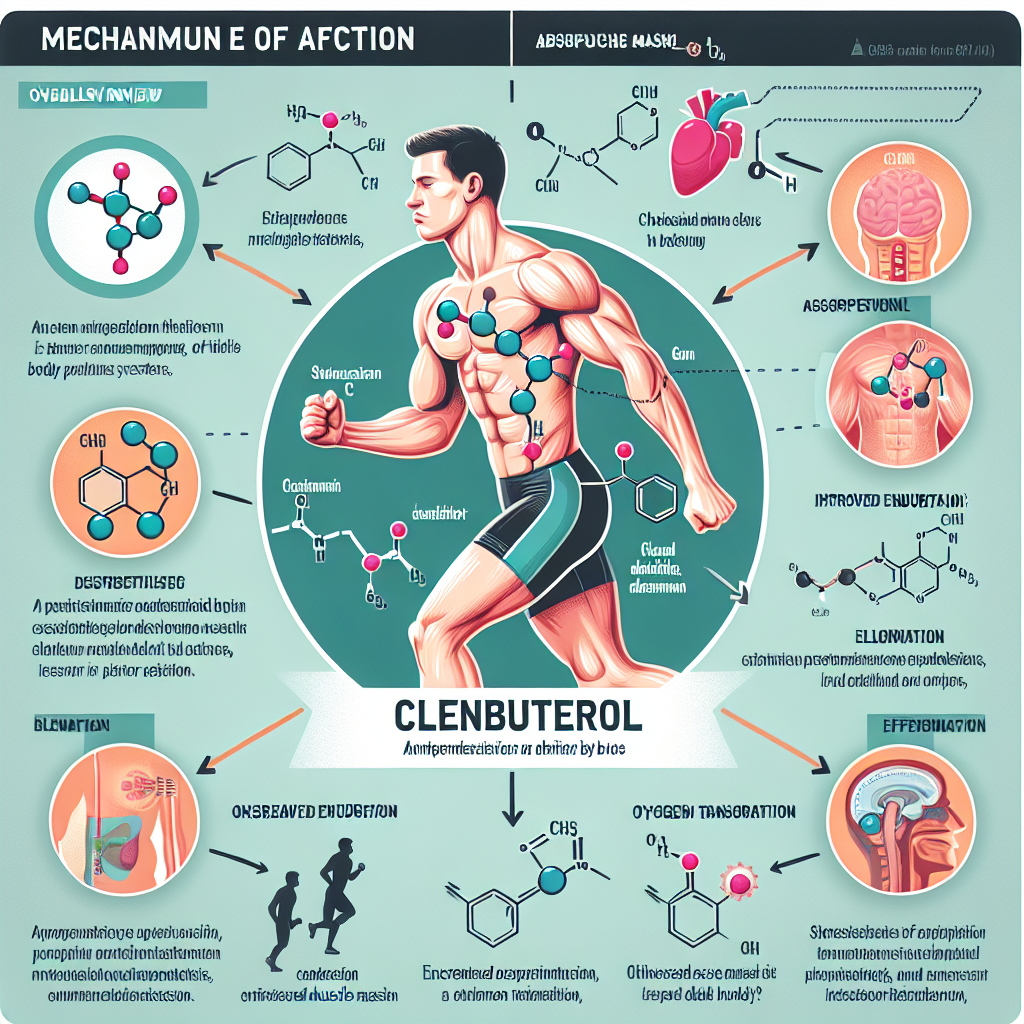 Clenbuterolo: meccanismo d’azione e potenziali benefici per gli sportivi