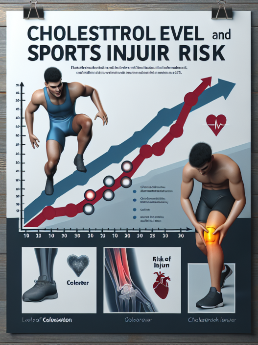 Livello di colesterolo e rischio di infortuni nello sport