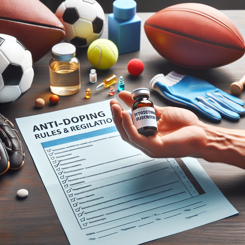 La sospensione acquosa di testosterone e le normative anti-doping nel mondo dello sport