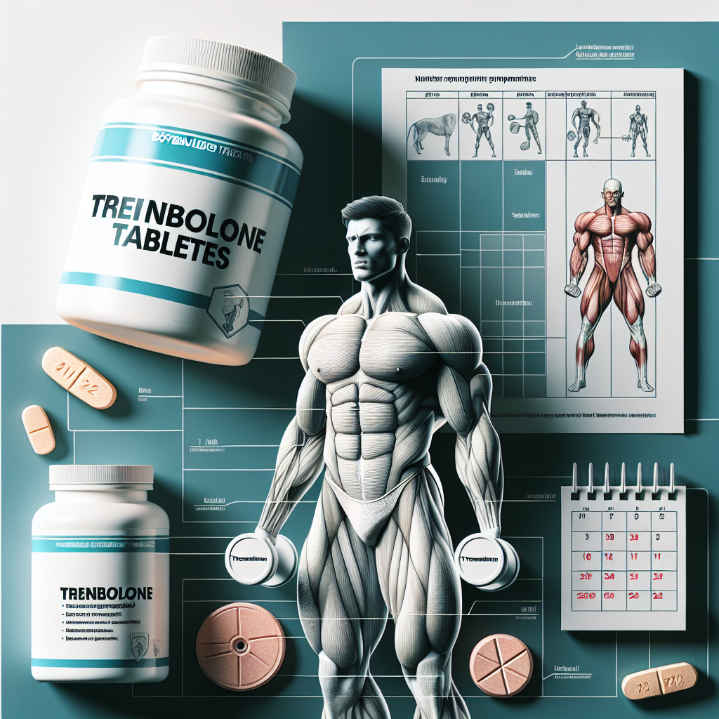 Come utilizzare correttamente le compresse di Trenbolone nel bodybuilding