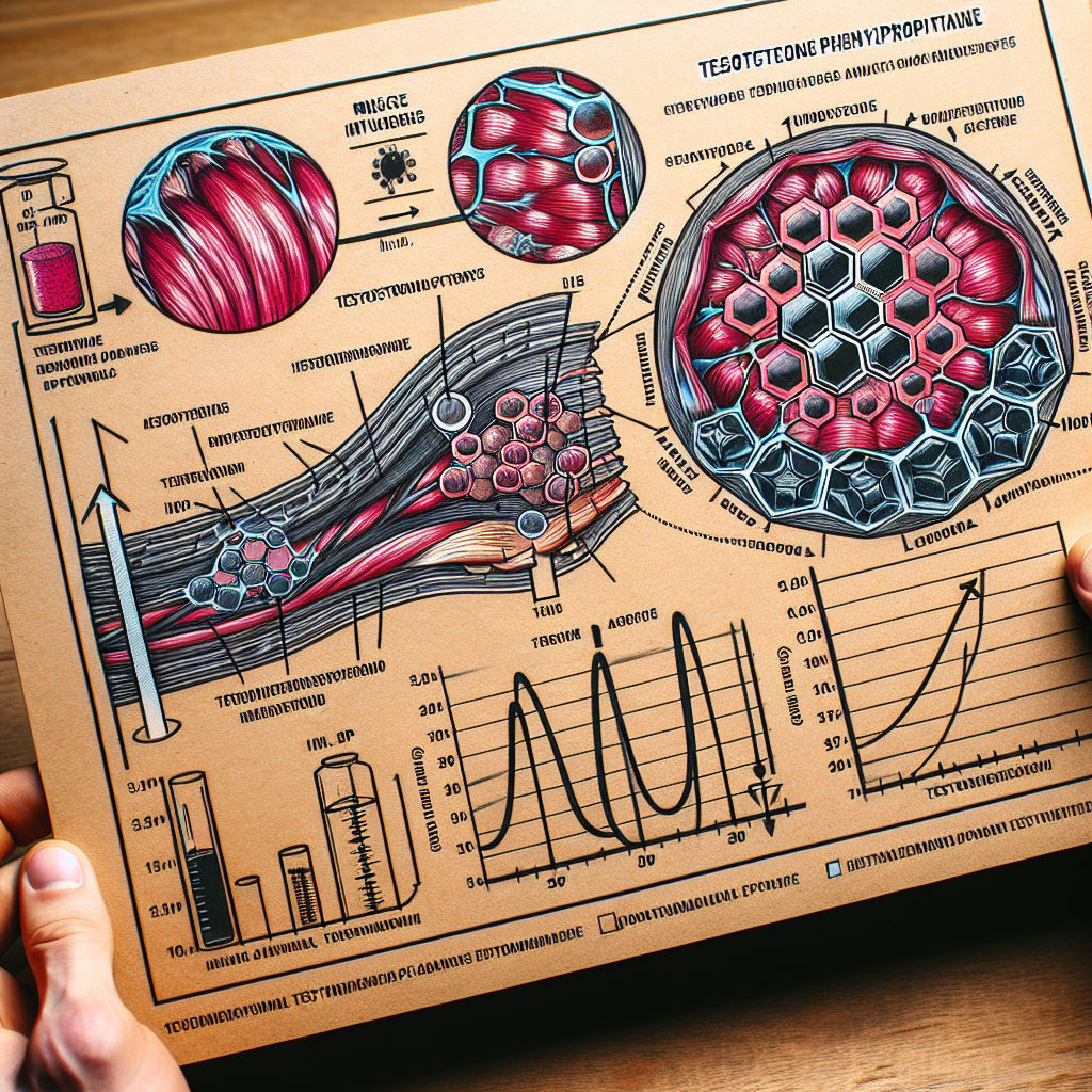 Gli effetti del Testosterone fenilpropionato sull'incremento della massa muscolare