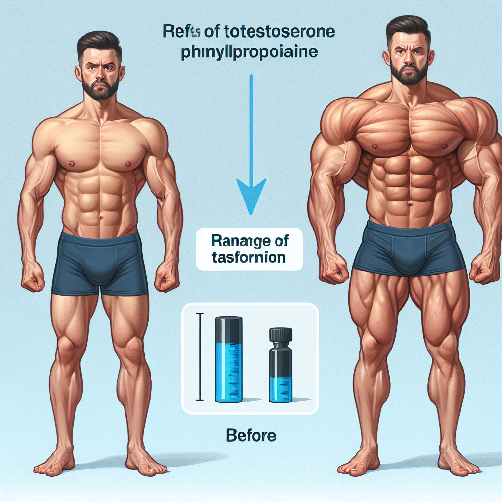 Gli effetti del Testosterone fenilpropionato sull'incremento della massa muscolare