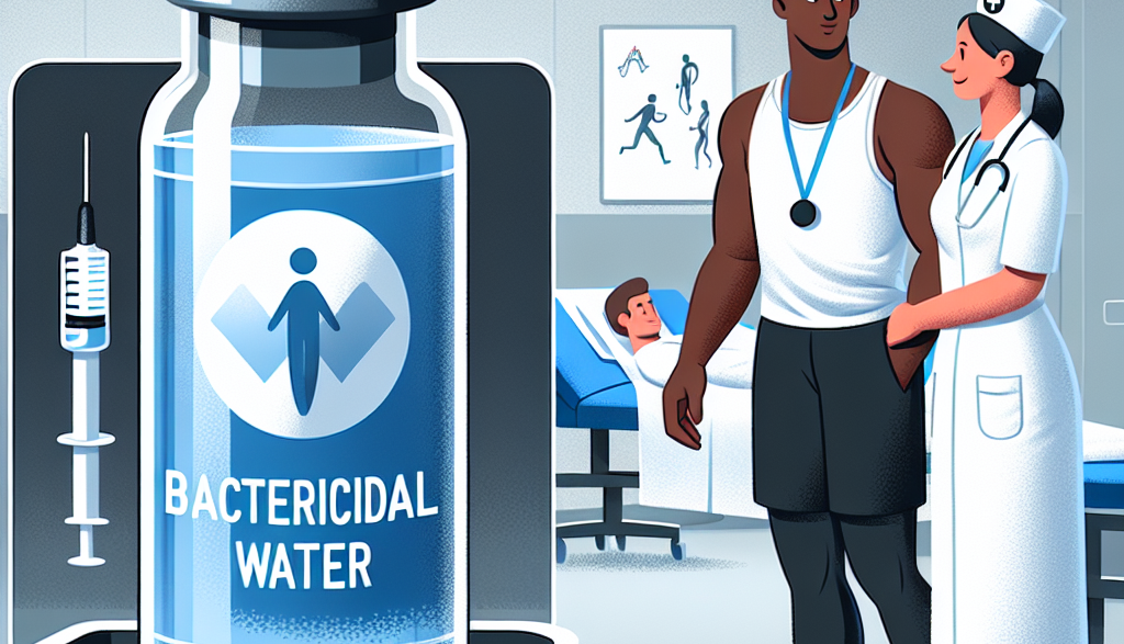 Acqua battericida per iniezioni: un'alternativa sicura per gli atleti