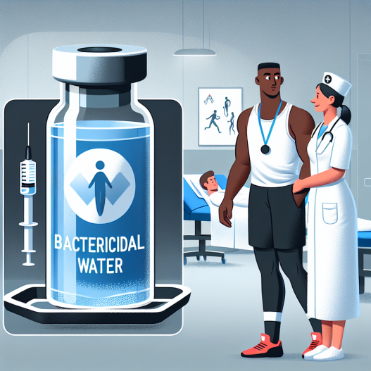 Acqua battericida per iniezioni: un'alternativa sicura per gli atleti
