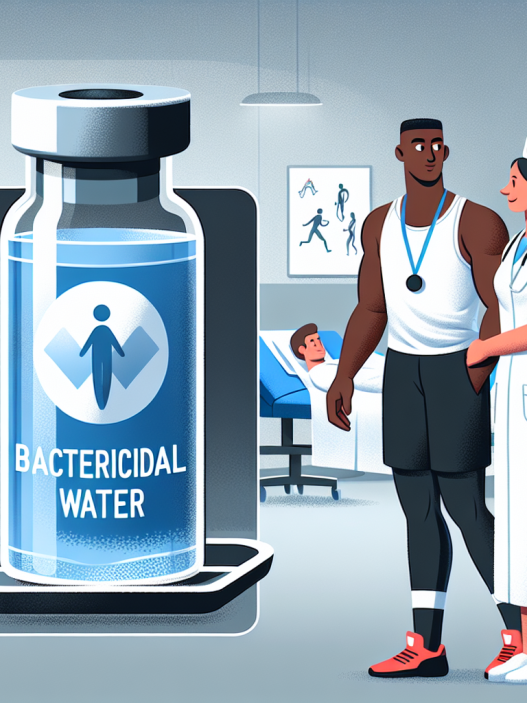 Acqua battericida per iniezioni: un'alternativa sicura per gli atleti