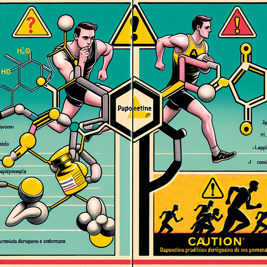 Dapoxetine (Priligy): un aiuto o un rischio per gli atleti?